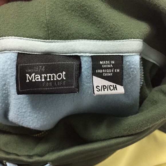 Marmot Colorblock Funnel Sweatshirt - Picture 4 of 4